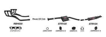 Redback Exhaust System for Holden Commodore (09/1997 - 2004), Calais (08/1997 - 08/2004), HSV XU6 (03/1998 - 2002) - Brixton 4x4 - Buy Online Now!